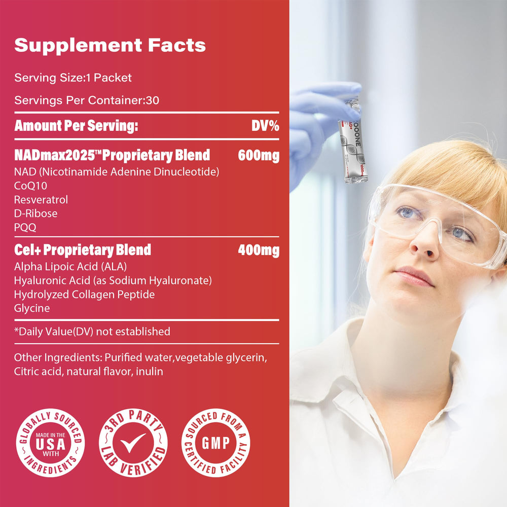 Zooone NAD: dosis diaria indicada para hombres y mujeres