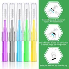Zopeal cepillos en funda individual listos para llevar