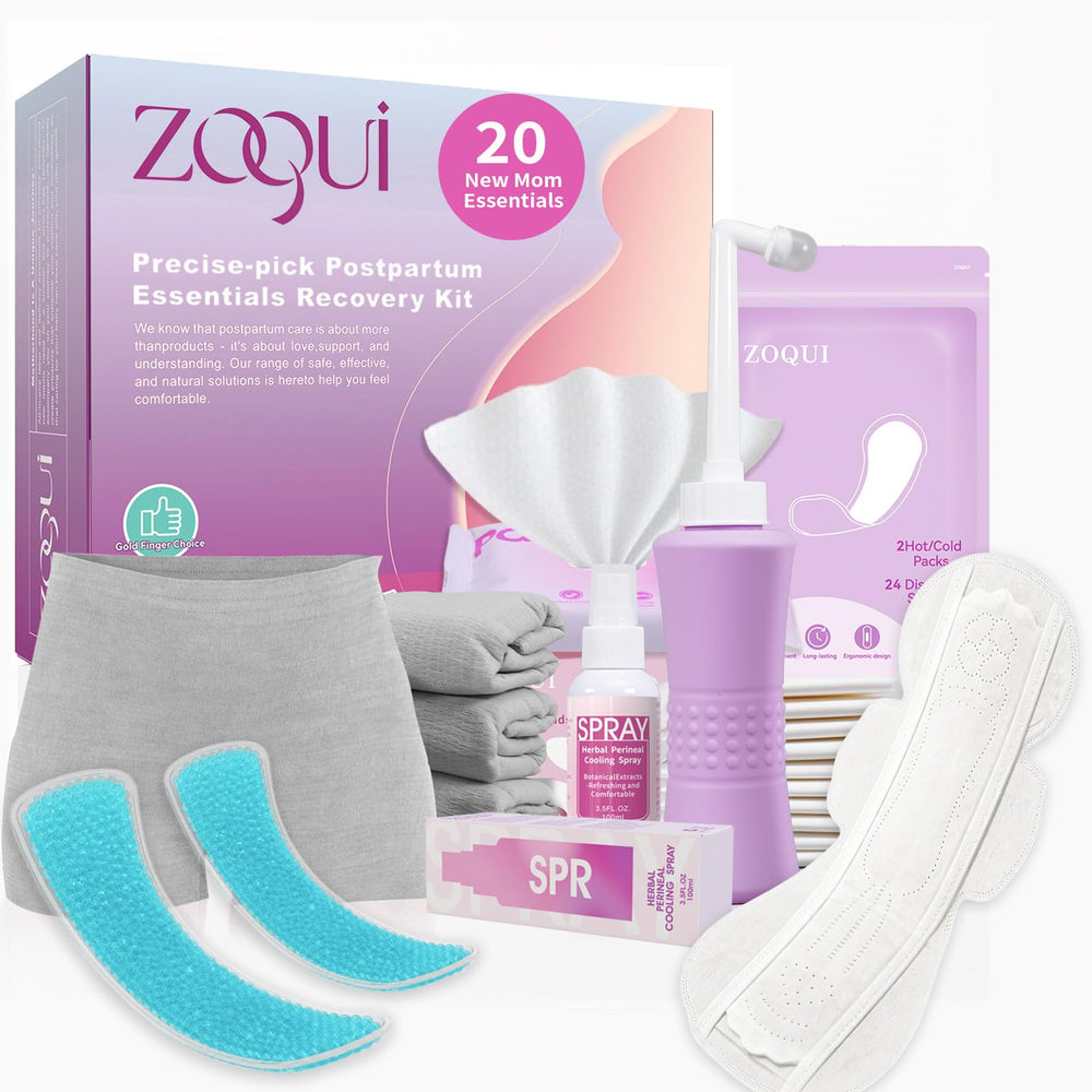 ZOQUI paquete completo posparto, conveniencia y organización