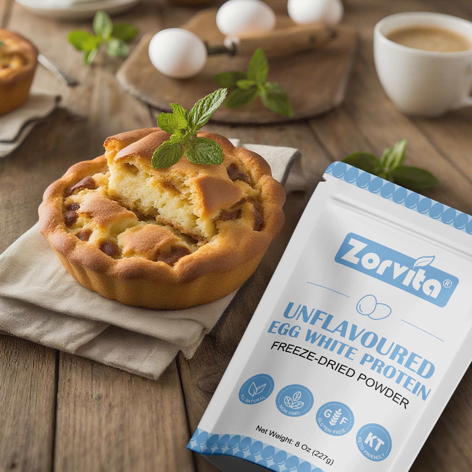 Zorvita etiqueta de ingredientes sin aditivos, seguridad y transparencia