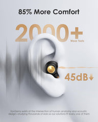 ZovGemy detalle del filtro acústico que reduce ruido hasta 45 dB