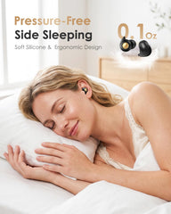 ZovGemy uso nocturno durmiendo con tapones para mejorar descanso