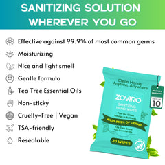 Zoviro detalle de textura viscosa ultra suave que protege la piel