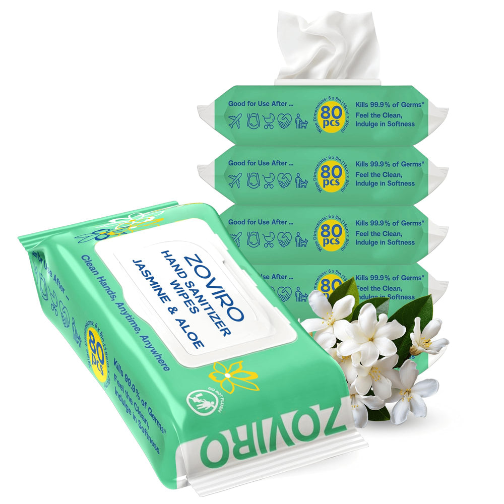 Zoviro paquete frontal mostrando diseño y sello resellable para higiene práctica
