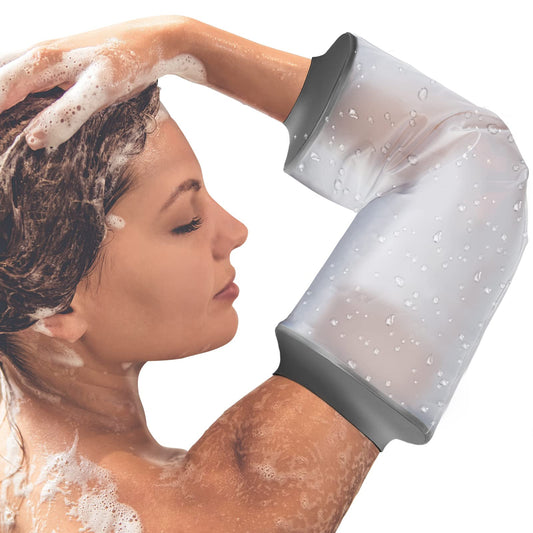 Zoyehoo funda PICC vista frontal mostrando cierre estanco y ajuste cómodo