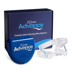 ZQuiet Advance frente del empaque mostrando producto y beneficios
