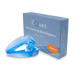 ZQuiet vista frontal del protector mostrando su estructura resistente y ajuste cómodo