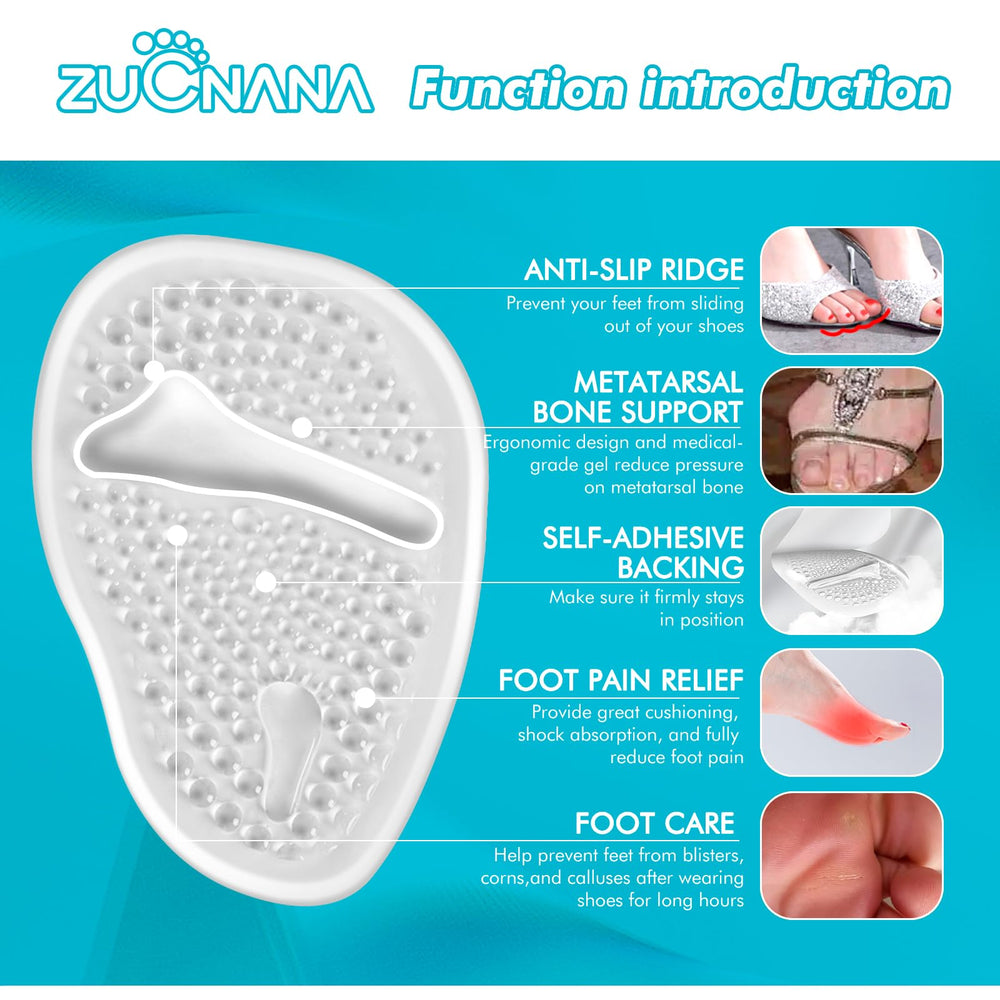 ZUCNANA primer plano de la textura del gel que resalta amortiguación suave