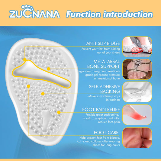 ZUCNANA detalle de gel suave para máxima absorción de impactos