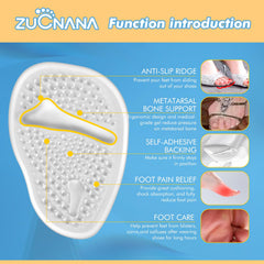 ZUCNANA detalle de gel suave para máxima absorción de impactos