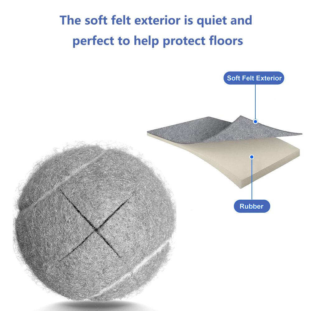 ZUJEAM pelota precortada colocada en andador reduce ruido y desgaste