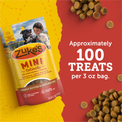 Zuke's ingredientes naturales mostrados, transparencia y confianza