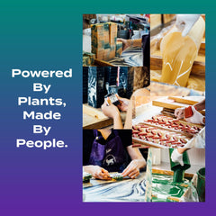 Zum Indigo Wild comparación de tamaño con una mano para valorar portabilidad