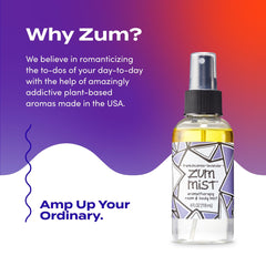 Zum Mist etiquta con ingredientes claros que inspira confianza