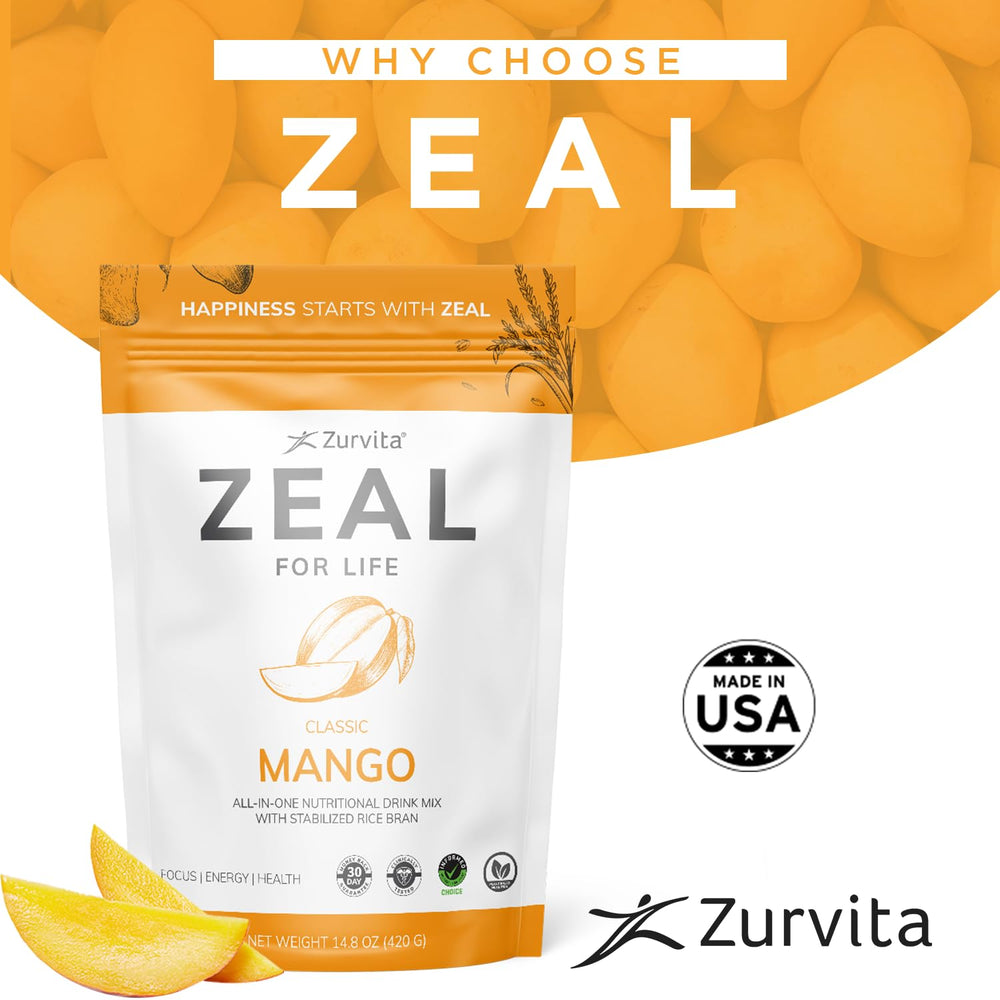 Bol con ingredientes integrales que incluye Zurvita para aporte vegetal