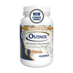 ZYCAL Ostinol frente del empaque, presenta beneficios de soporte óseo
