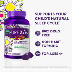 ZzzQuil gominolas con detalle de dosificación para administración segura