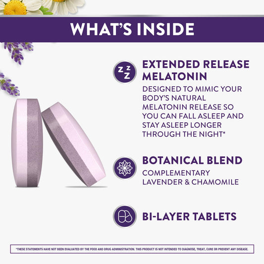 ZzzQuil primer plano de la tableta para ver su textura y confianza